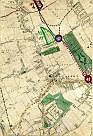 North End, West London Junction Railway, West London Cemetery, West Brompton, Walham Green, Hammersmith & City Railway, Fulham Road, Eel Brook Common, Fulham Park, Parsons Green, Fulham, & Kings Road; & References No 4, No 11, 47, 48, & 108